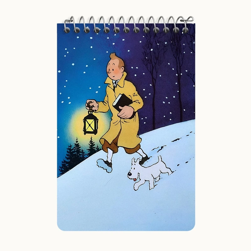 دفتر یادداشت 50 برگ خندالو طرح تن تن (Tintin) کد F10329