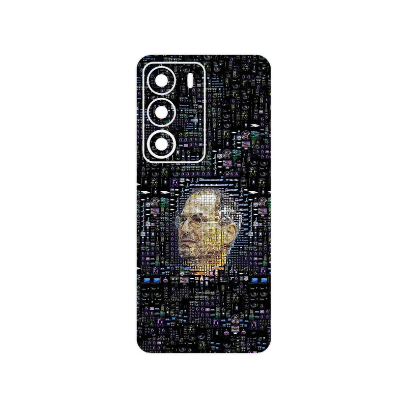 برچسب پوششی ماهوت مدل Collage of Steve Jobs 2 مناسب برای گوشی موبایل ریلمی C71