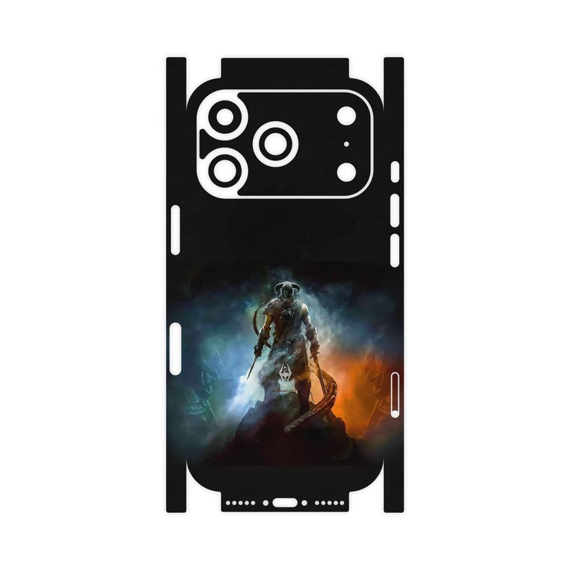 برچسب پوششی ماهوت مدل Skyrim Game Series-FullSkin مناسب برای گوشی موبایل اپل iPhone 17 Pro