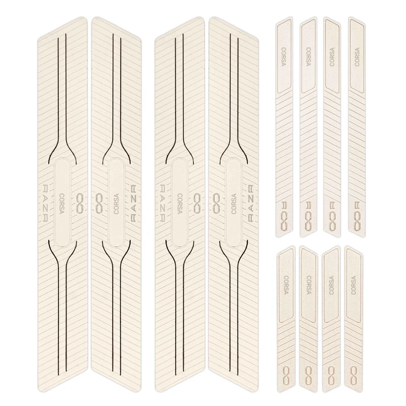 محافظ درب، سپر و آینه خودرو ماهوت مدل RAZR-Wمناسب برای اپل CORSA مجموعه 12 عددی