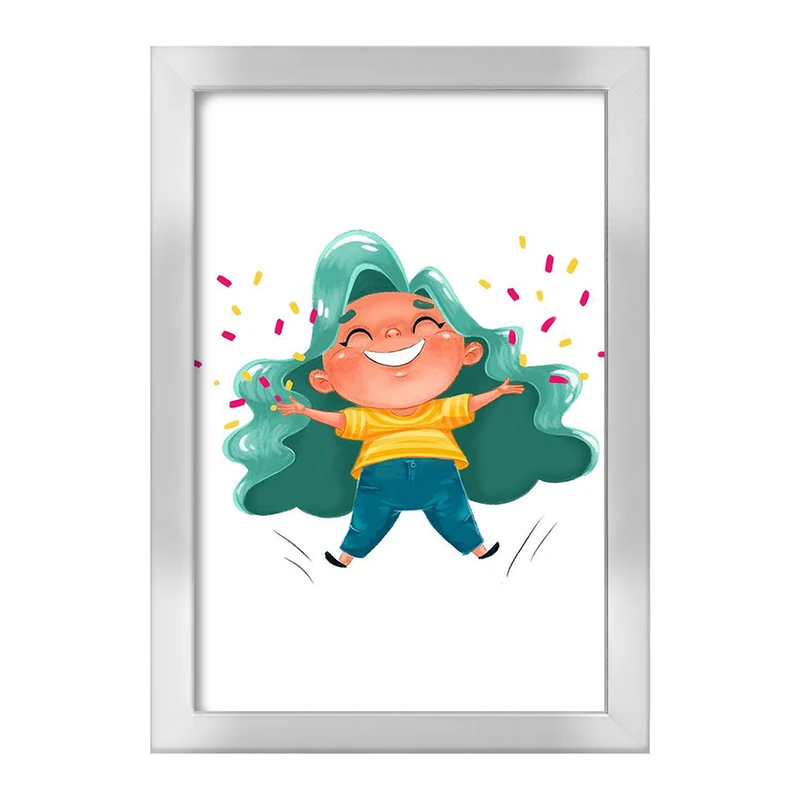 تابلو خندالو طرح دخترانه فانتزی کد 25750