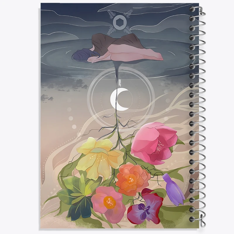 دفتر لیست خرید 50 برگ خندالو طرح دخترانه فانتزی کد N8895