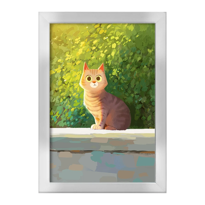 تابلو خندالو طرح گربه (Cat) کد F569
