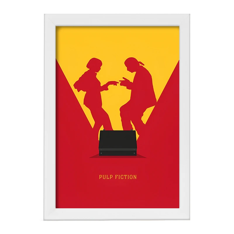 تابلو خندالو طرح پالپ فیکشن (Pulp Fiction) کد F13539