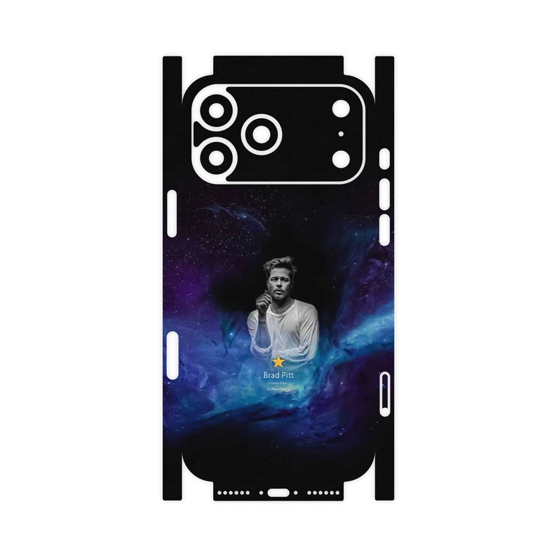 برچسب پوششی ماهوت مدل Brad Pitt-FullSkin مناسب برای گوشی موبایل اپل iPhone 17 Pro Max