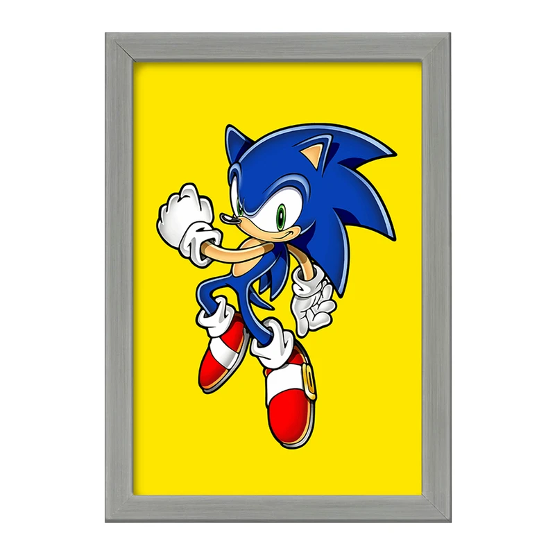 تابلو خندالو طرح سونیک (Sonic) کد F1848