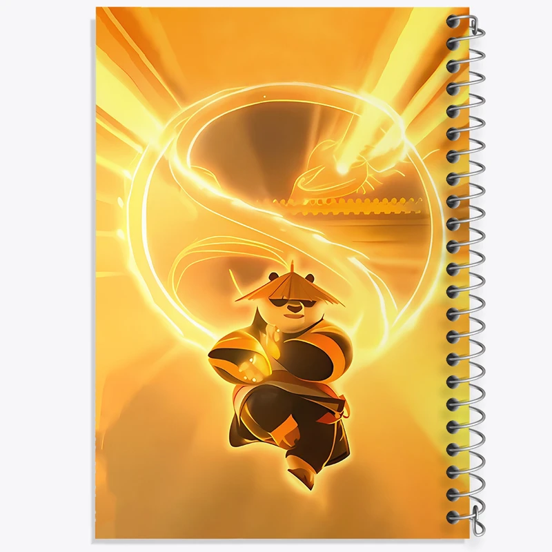 دفتر نقاشی 50 برگ خندالو طرح پاندا کونگ فو کار کد F4870