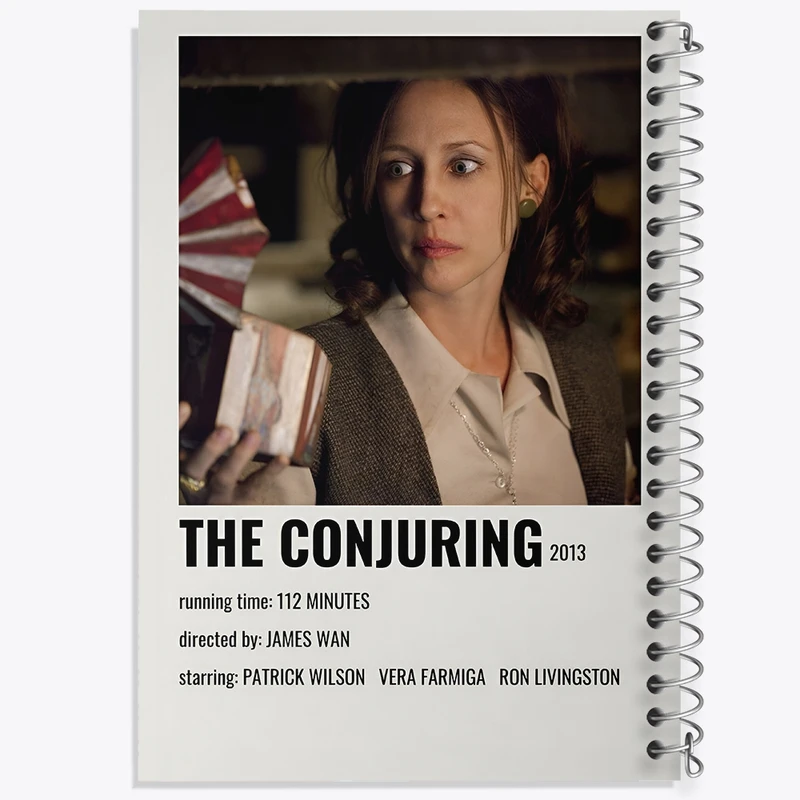 دفتر طراحی 50 برگ خندالو طرح احضار (The Conjuring) کد F12935