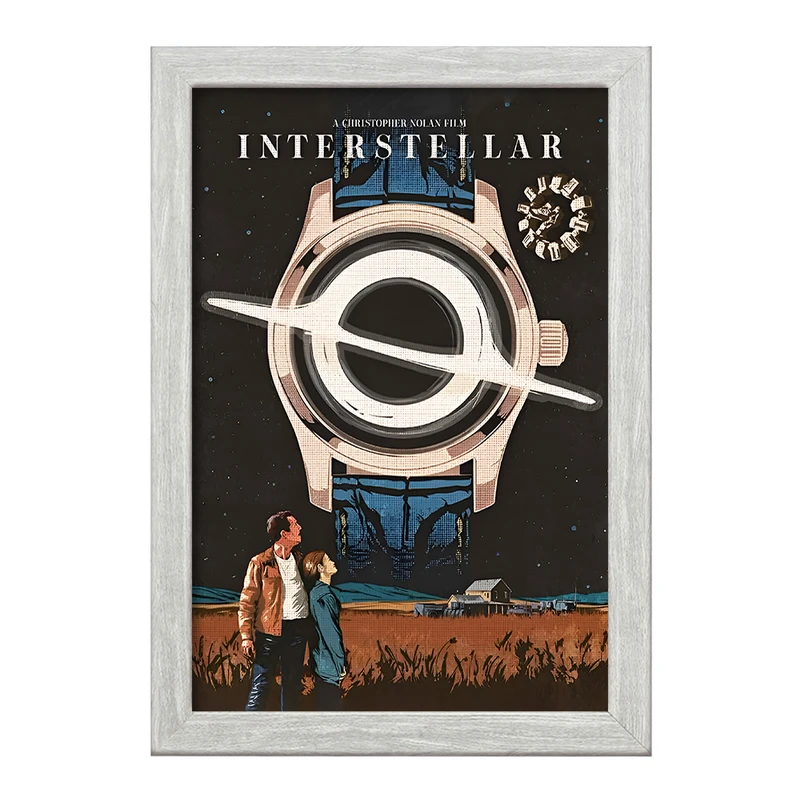 تابلو خندالو طرح میان ستاره ای (Interstellar) کد F14179