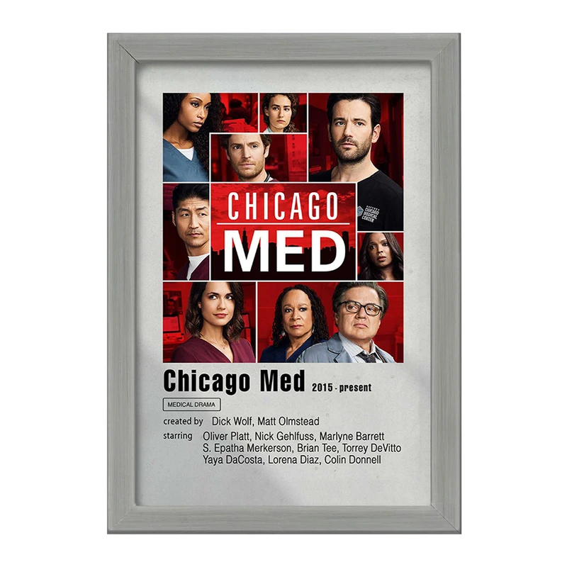 تابلو خندالو طرح بیمارستان شیکاگو (Chicago Med) کد F11290