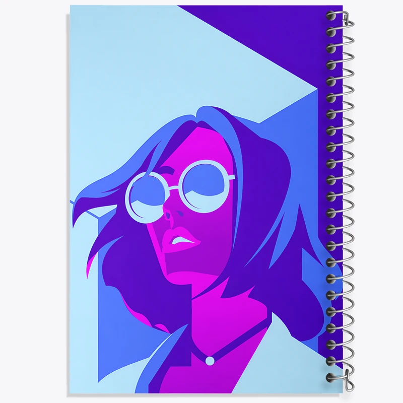 دفتر مشق 100 برگ خندالو طرح دخترانه کد F4800