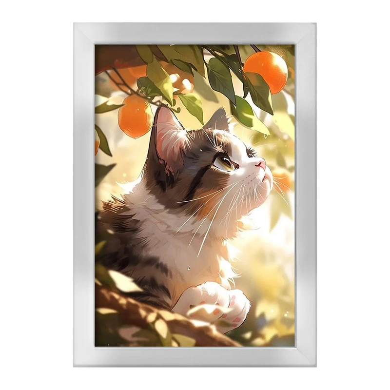 تابلو خندالو طرح گربه (Cat) کد F974