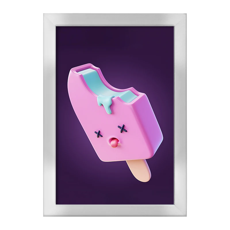 تابلو خندالو طرح بستنی بامزه کد F3363