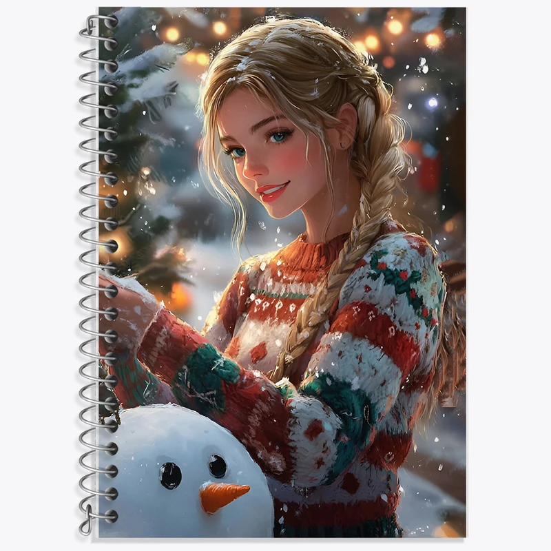 دفتر نت موسیقی 50 برگ خندالو طرح دخترانه بامزه کد F8572