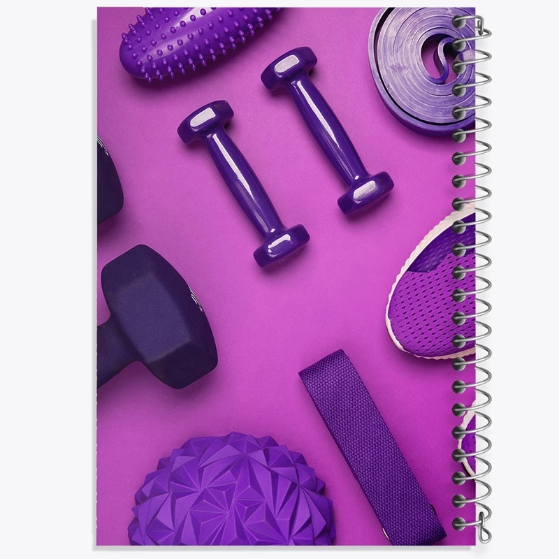 دفتر طراحی 50 برگ خندالو طرح باشگاه و ورزش کد F1499