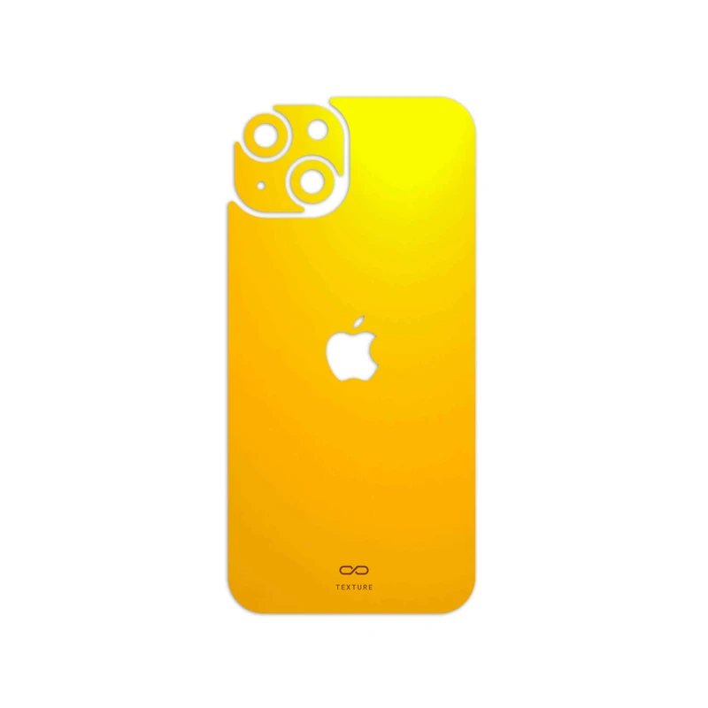 برچسب پوششی ماهوت مدل Matte-Deep-Mustard مناسب برای گوشی موبایل اپل iPhone 14