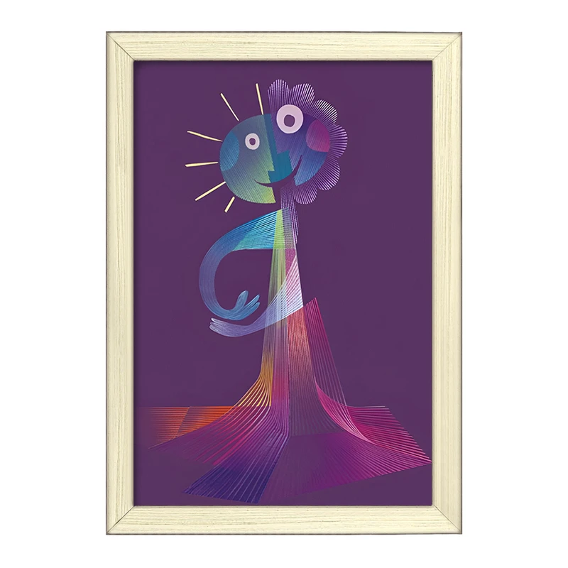 تابلو خندالو طرح انیمیشن روح کد F9809