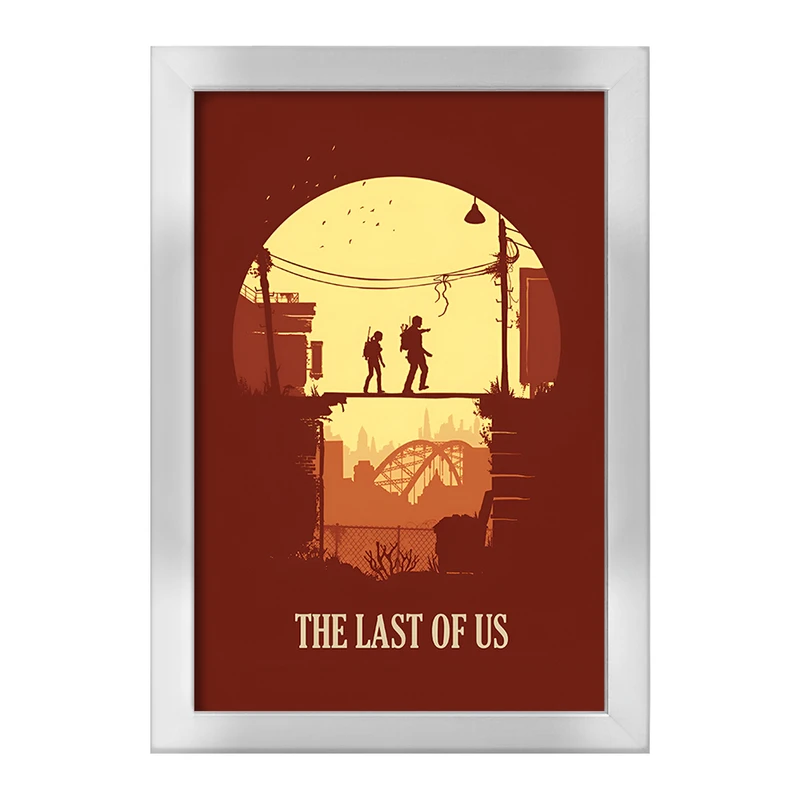 تابلو خندالو طرح آخرین بازمانده از ما (The Last Of Us) کد F13592