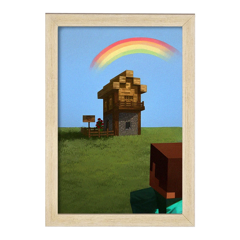 تابلو خندالو طرح ماینکرافت (Minecraft) کد F14064