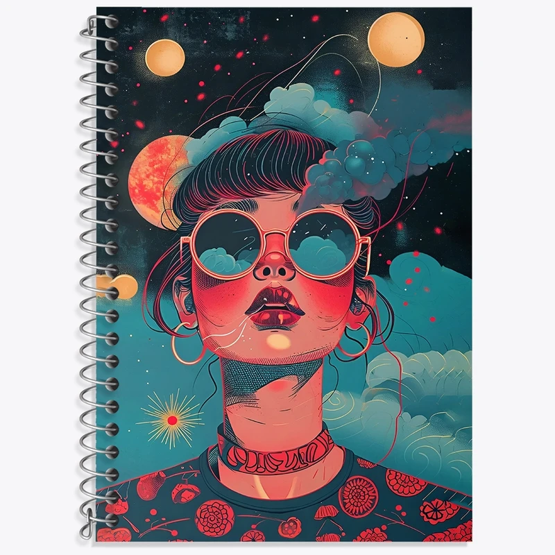 دفتر لغت 50 برگ خندالو طرح دخترانه کد F3278