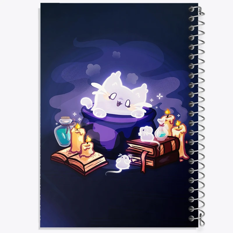 دفتر طراحی 50 برگ خندالو طرح موش و گربه حیوانات بامزه  کد 21042