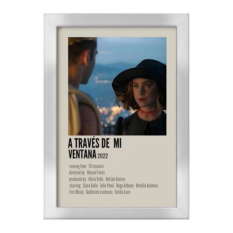 تابلو خندالو طرح A través de mi ventana  کد F12949