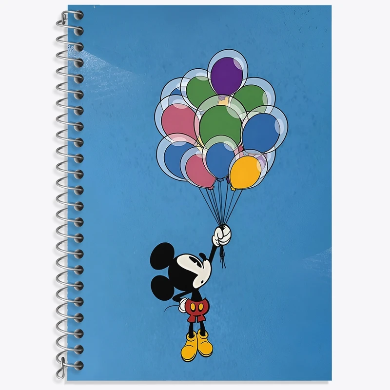 دفتر لغت 50 برگ خندالو طرح میکی موس (Mickey mouse) کد N7460
