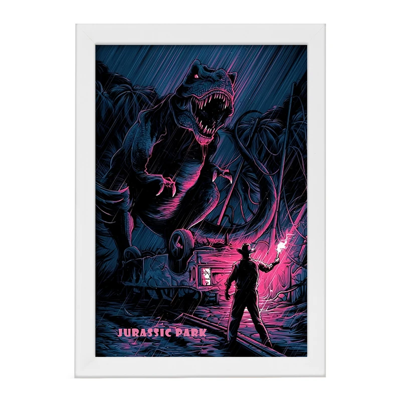 تابلو خندالو طرح ژوراسیک (Jurassic Park) کد F13788