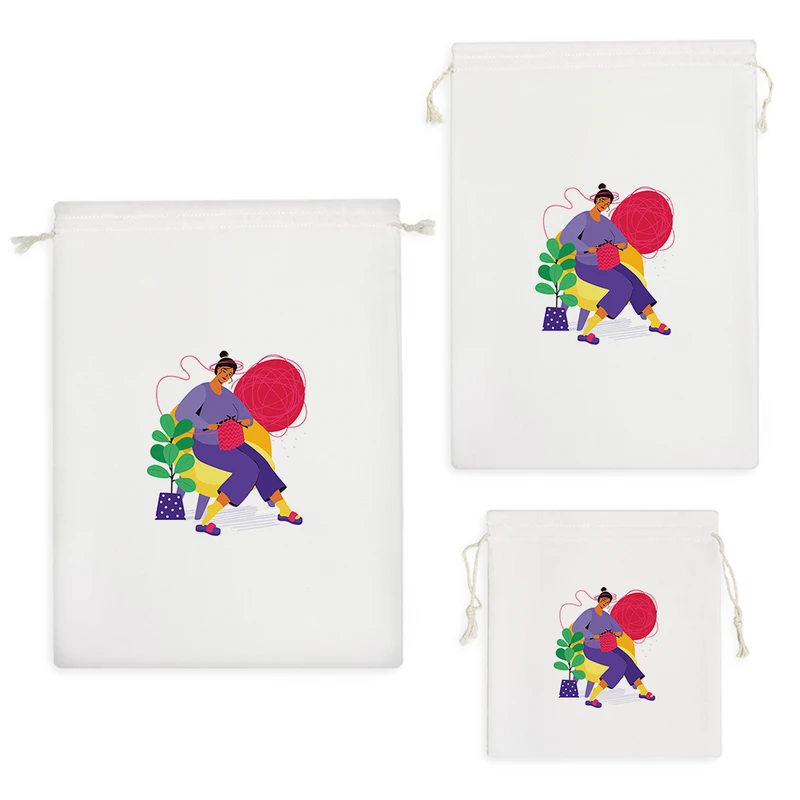 نظم دهنده خندالو مدل دختر بافنده کد 5288 مجموعه 3 عددی