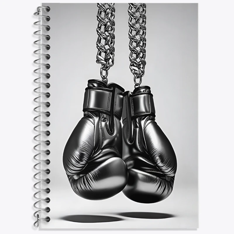 دفتر لغت 50 برگ خندالو طرح بوکس (Boxing) کد F11997