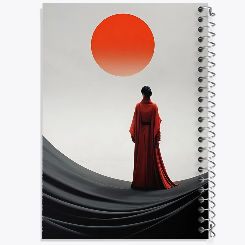 دفتر ژورنال نویسی 50 برگ خندالو مدل نقطه ای طرح مفهومی کد F4062