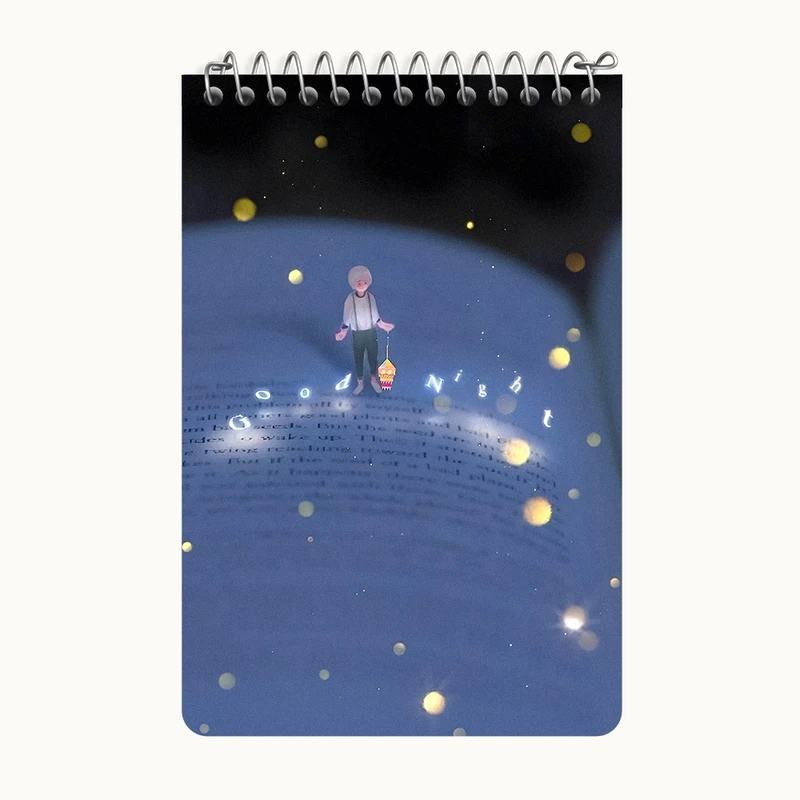 دفتر یادداشت 50 برگ خندالو طرح کتاب کد F11062