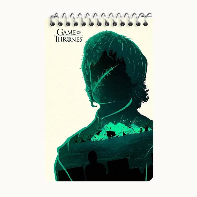 دفتر یادداشت 50 برگ خندالو طرح گیم آف ترونز (Game of Thrones) کد F13756