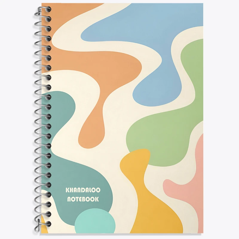 دفتر نت موسیقی 50 برگ خندالو طرح مدرن  کد N8630