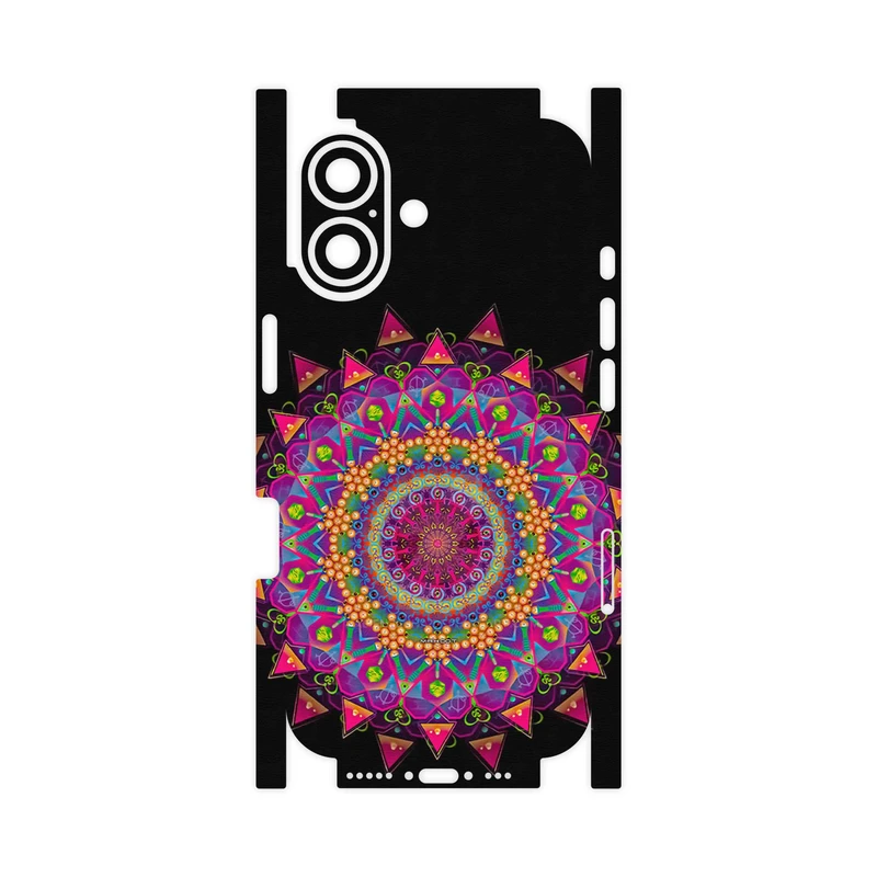 برچسب پوششی ماهوت مدل Mandala Design 5-FullSkin مناسب برای گوشی موبایل اپل iPhone 17