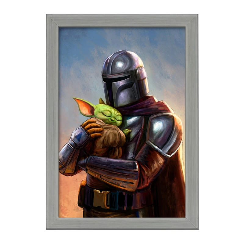 تابلو خندالو طرح جنگ ستارگان (Star Wars) کد F376