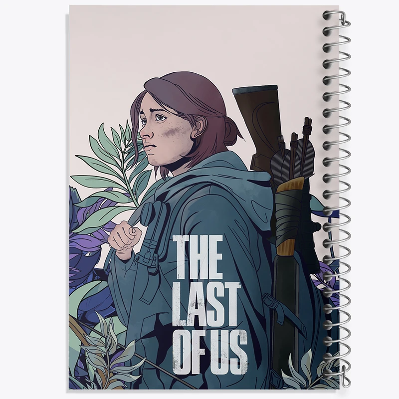 دفتر مشق 50 برگ خندالو طرح (The Last Of Us) آخرین بازمانده از ما کد N9333