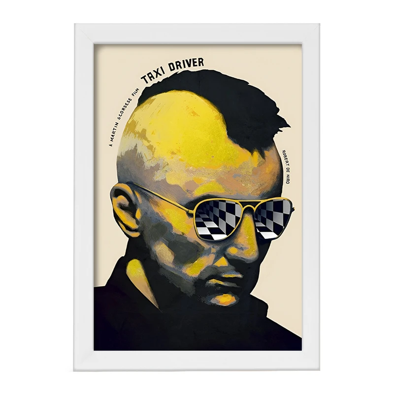 تابلو خندالو طرح راننده تاکسی (Taxi Driver) کد F13552