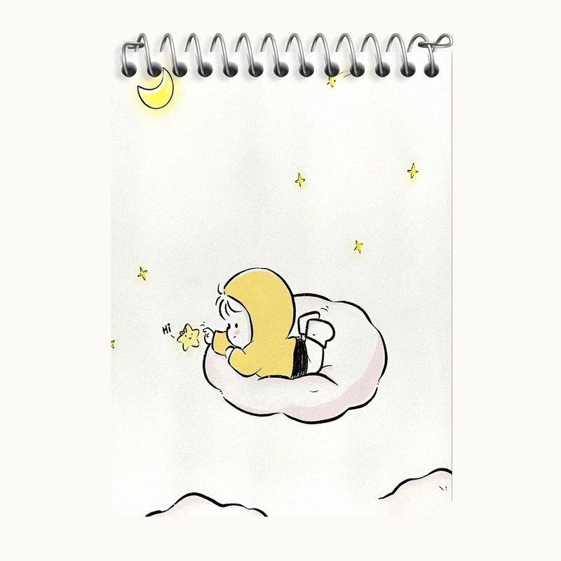 دفتر یادداشت 50 برگ خندالو طرح کودکانه کیوت کد N3266