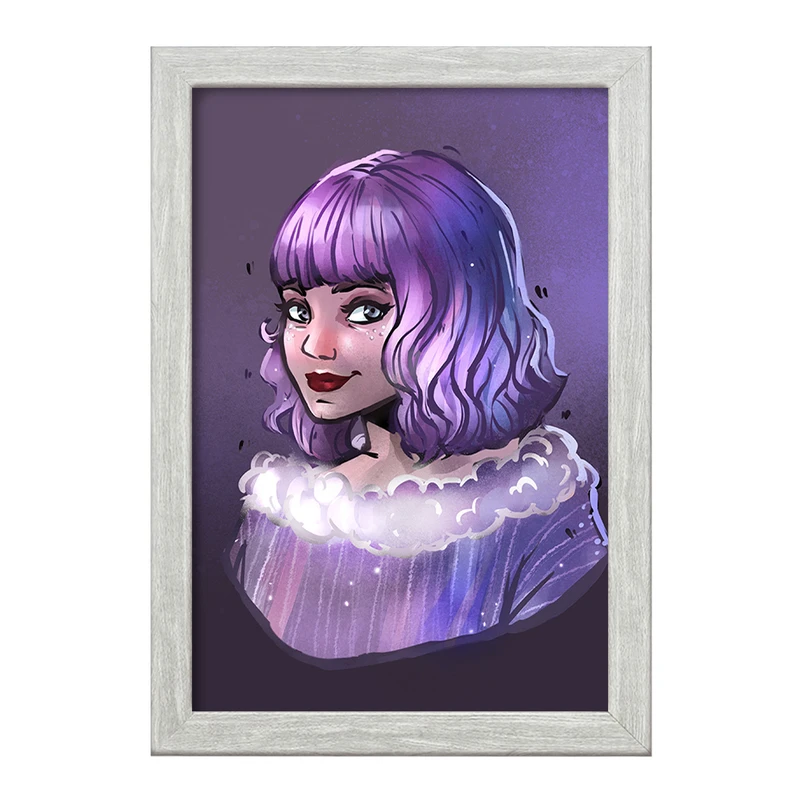 تابلو خندالو طرح ونزدی (Wednesday) کد F2450