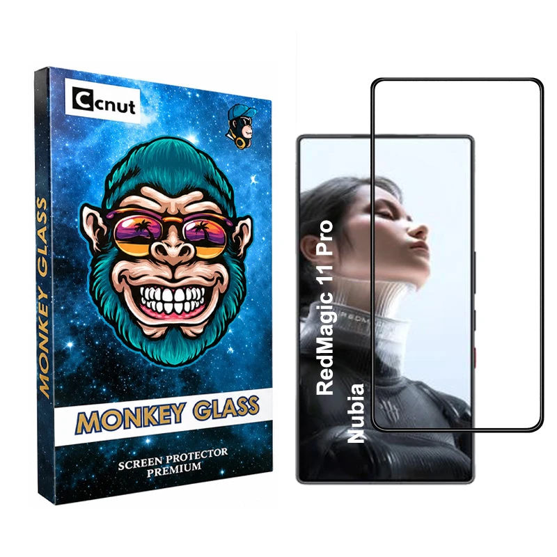 محافظ صفحه نمایش کوکونات مدل FULL-MNK مناسب برای گوشی موبایل ZTE Nubia Red Magic 11 Pro
