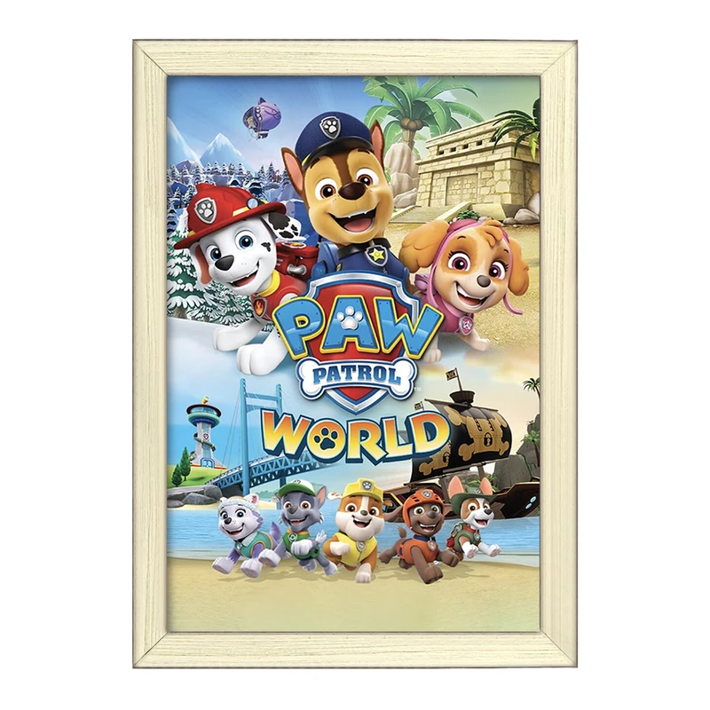 تابلو خندالو طرح سگ های نگهبان کد F2103