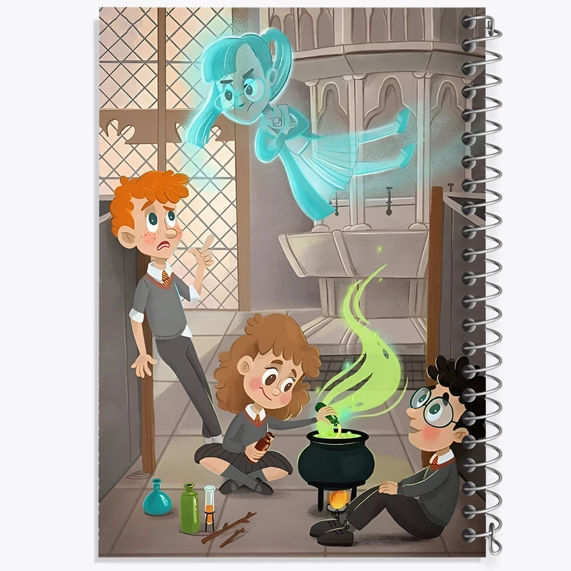 دفتر مشق 100 برگ خندالو طرح هری پاتر (Harry Potter) کد F8648