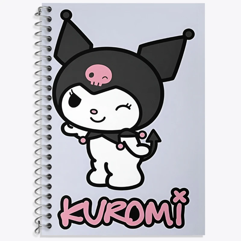 دفتر زبان 50 برگ خندالو مدل سه خط طرح کورومی و مای ملودی کد F3753