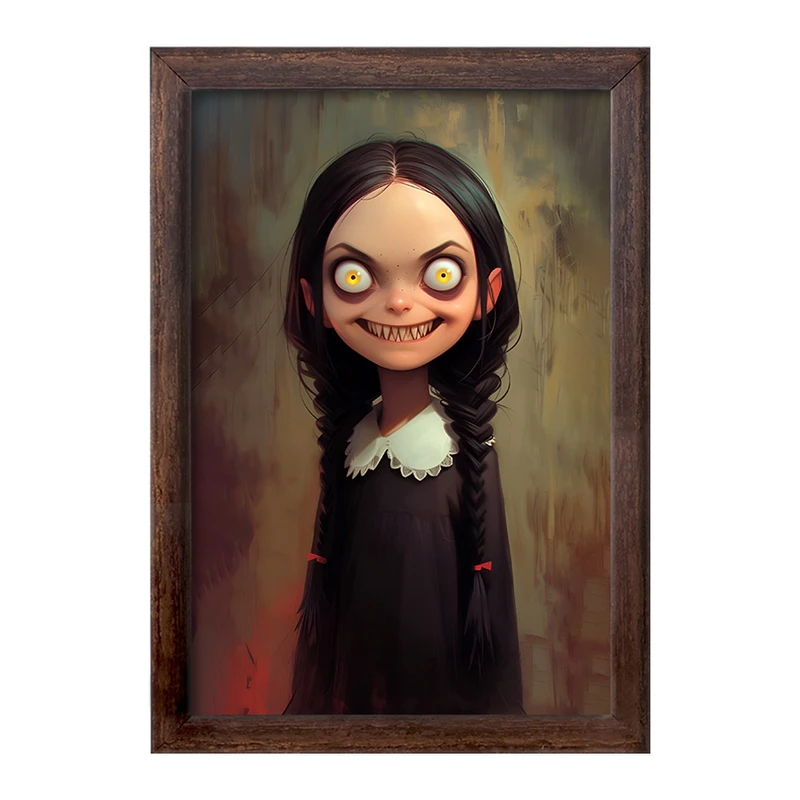 تابلو خندالو طرح ونزدی (wednesday) کد F9649