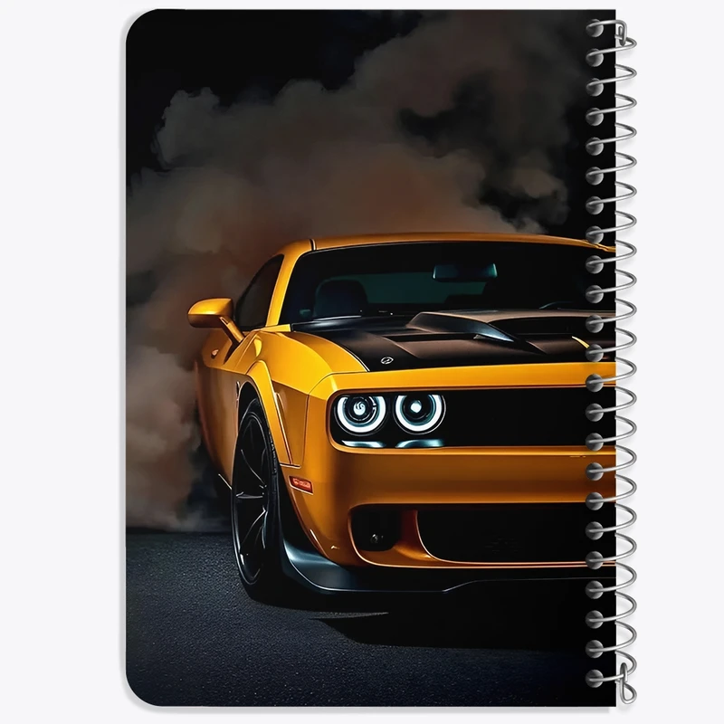 دفتر یادداشت 50 برگ خندالو طرح ماشین اسپرت کد F12873