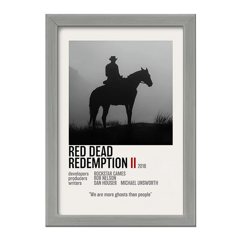 تابلو خندالو طرح رد دد (Red Dead) کد F13456