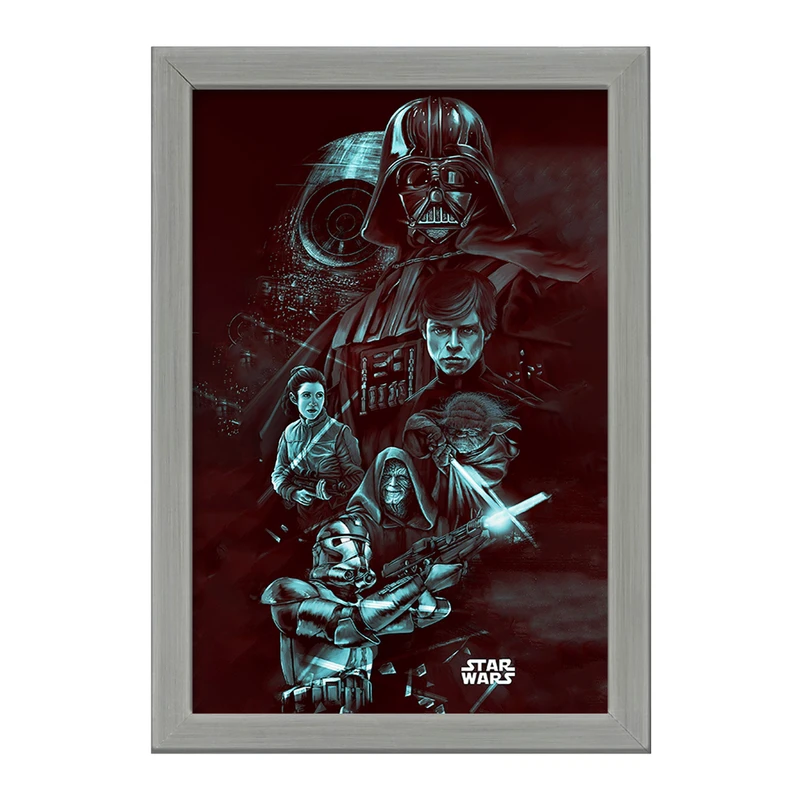 تابلو خندالو طرح جنگ ستارگان کد F4421