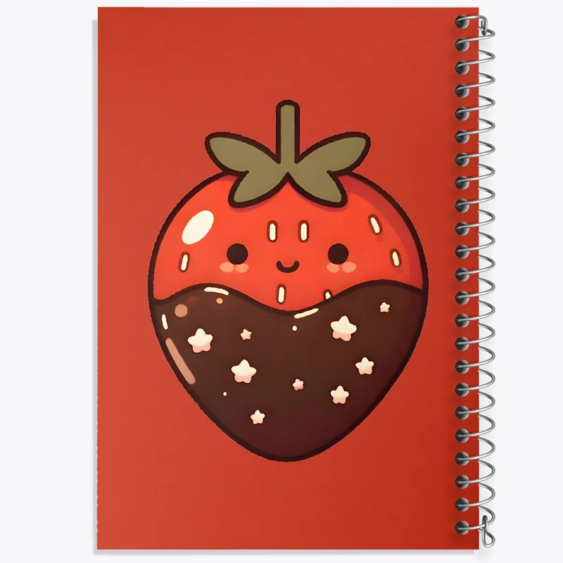دفتر نقاشی 50 برگ خندالو طرح توت فرنگی کد N6507