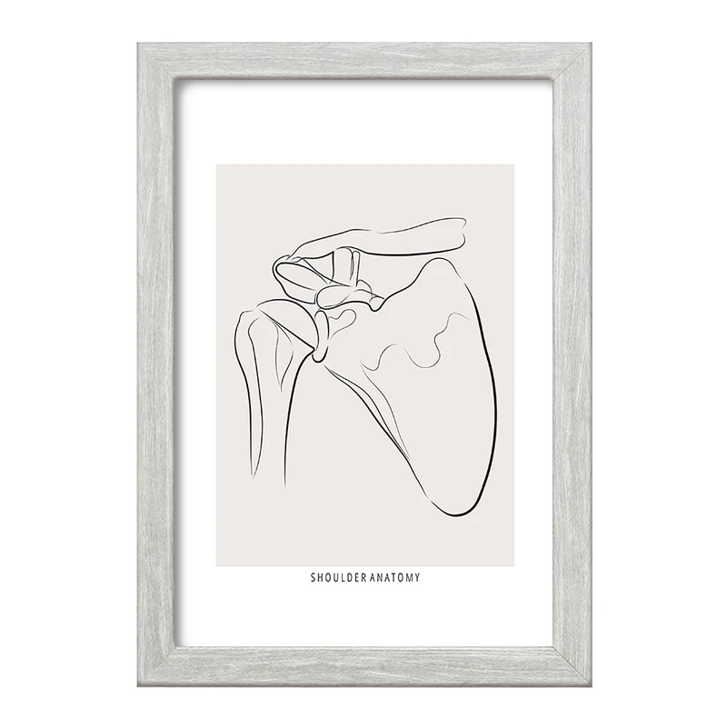 تابلو خندالو طرح آناتومی شانه (Shoulder Anatomy) کد F13915